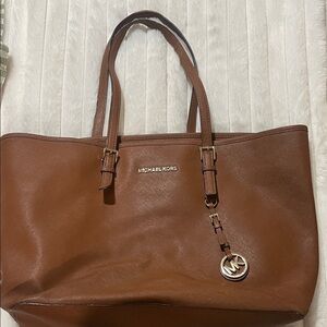 Michael Kors Tan Leather Tote